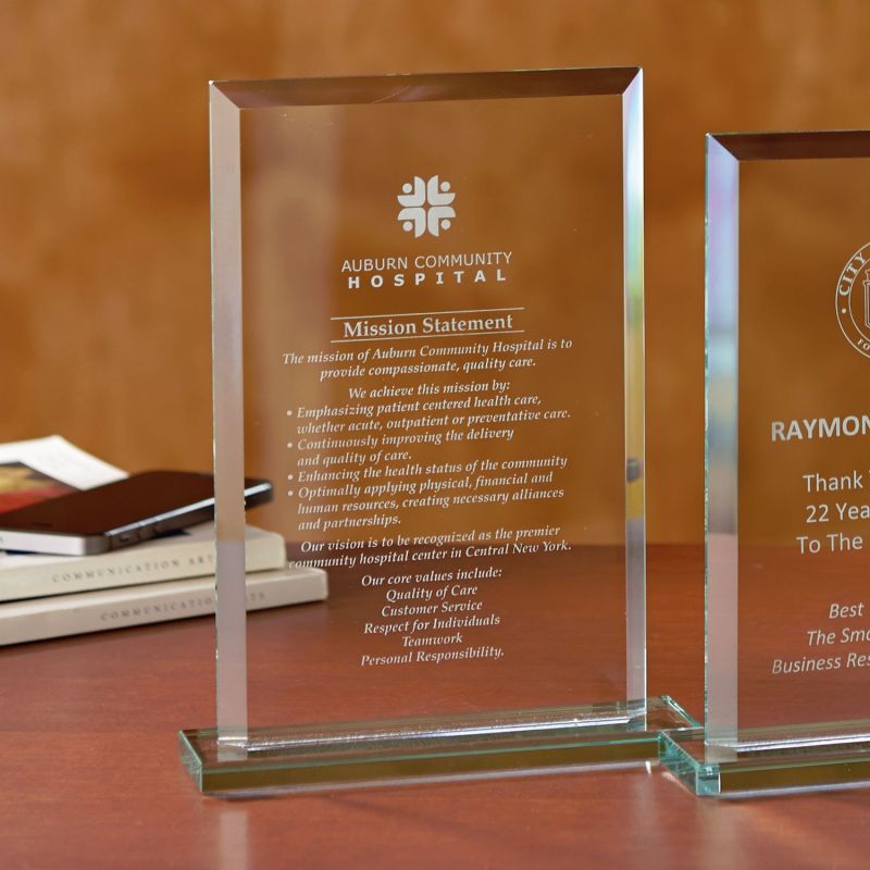 Beveled Rectangle - Large Award 1 Beveled Rectangle - Large Award 1