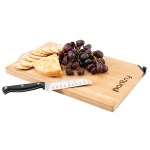 Bamboo Cutting Board w/Knife Sharpener 1 Bamboo Cutting Board w/Knife Sharpener 1