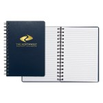 Castelli WireO Flex Slimline Medio White Lined Pg Journal - Navy Castelli WireO Flex Slimline Medio White Lined Pg Journal - Navy