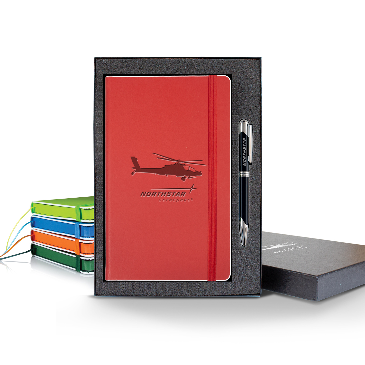 Castelli Color Laser Medio Lined White Page Journal Gift Set 1