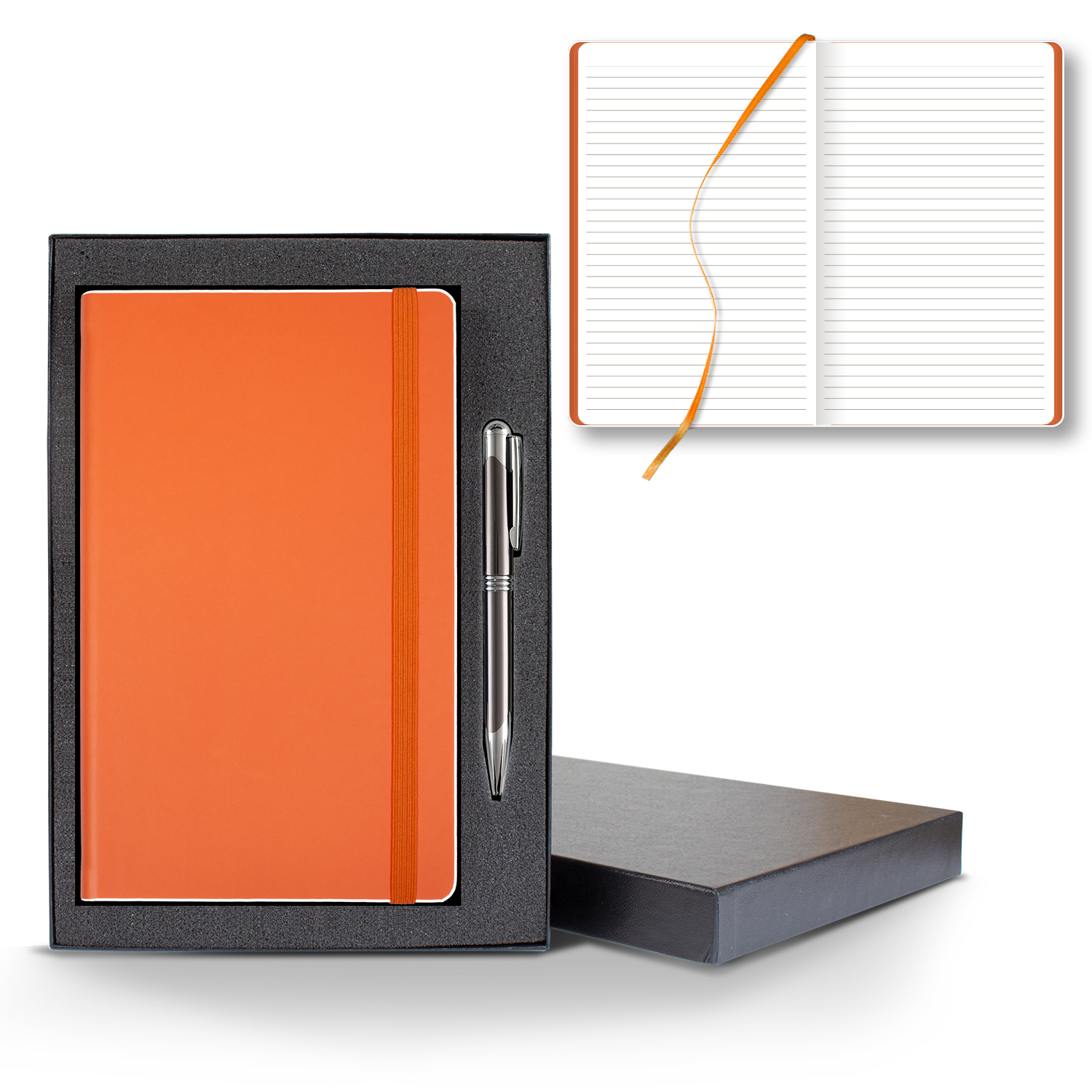 Castelli Color Laser Medio Lined White Page Journal Gift Set 1
