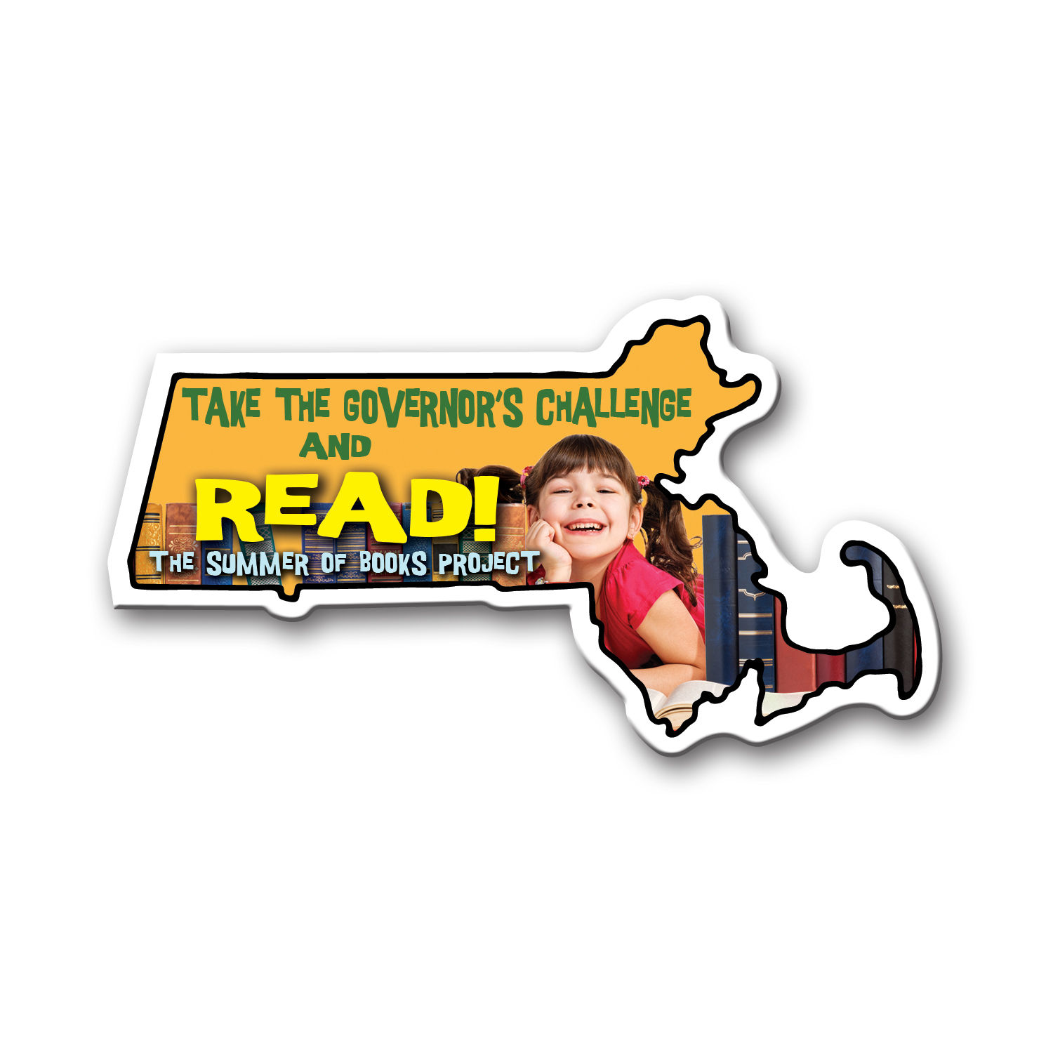 Massachusetts State Magnet 1