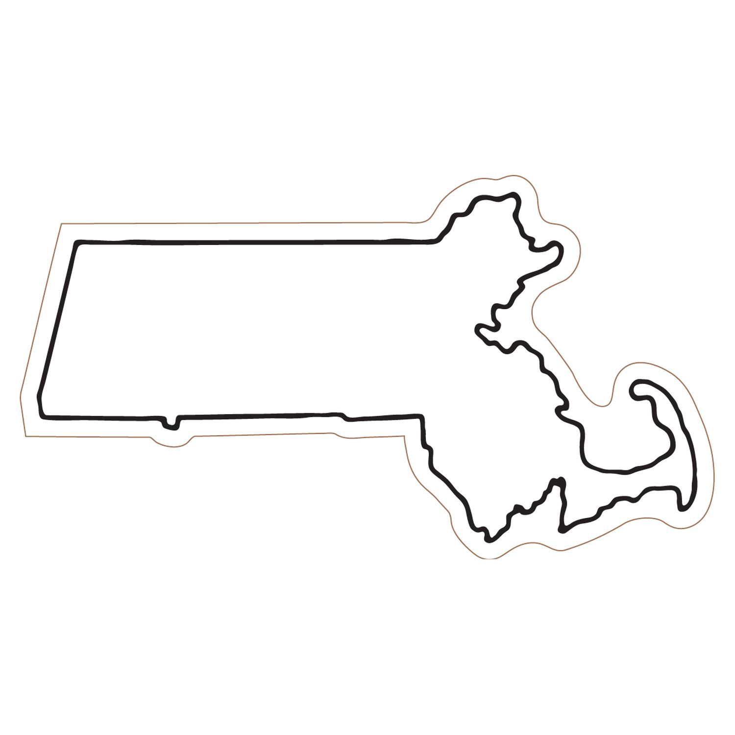Massachusetts State Magnet 1
