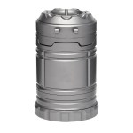 Retractable Flashlight and Lantern - Gun Metal Retractable Flashlight and Lantern - Gun Metal