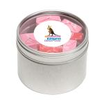 Small Round Window Tin Standard Fill - Silver Small Round Window Tin Standard Fill - Silver