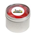Small Round Window Tin Standard Fill - Silver Small Round Window Tin Standard Fill - Silver