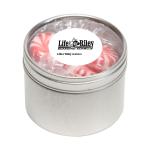 Small Round Window Tin Standard Fill - Silver Small Round Window Tin Standard Fill - Silver