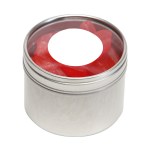Small Round Window Tin Standard Fill - Swedish Fish™ Small Round Window Tin Standard Fill - Swedish Fish™