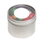 Small Round Window Tin Standard Fill - Jelly Beans Small Round Window Tin Standard Fill - Jelly Beans