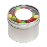 Small Round Window Tin Standard Fill - Skittles™ Small Round Window Tin Standard Fill - Skittles™