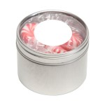 Small Round Window Tin Standard Fill - Peppermints Small Round Window Tin Standard Fill - Peppermints
