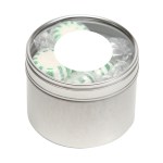Small Round Window Tin Standard Fill - Spearmints Small Round Window Tin Standard Fill - Spearmints