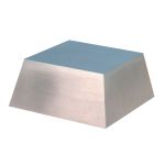 Large Silver Metal Slanted Base 2 Large Silver Metal Slanted Base 2