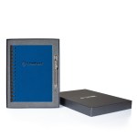 Castelli WireO Tucson Medio White Lined Pg Journal Gift Set - Blue Castelli WireO Tucson Medio White Lined Pg Journal Gift Set - Blue