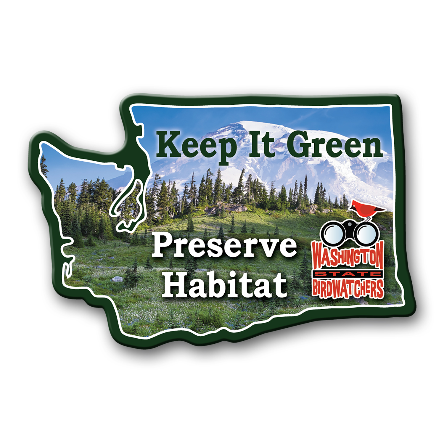 Washington State Magnet 1