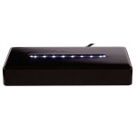 Deluxe Black Rectangle Lighted Base - Black Deluxe Black Rectangle Lighted Base - Black