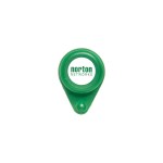 Key & Noteholder w/ Cubicle Back - Green Key & Noteholder w/ Cubicle Back - Green