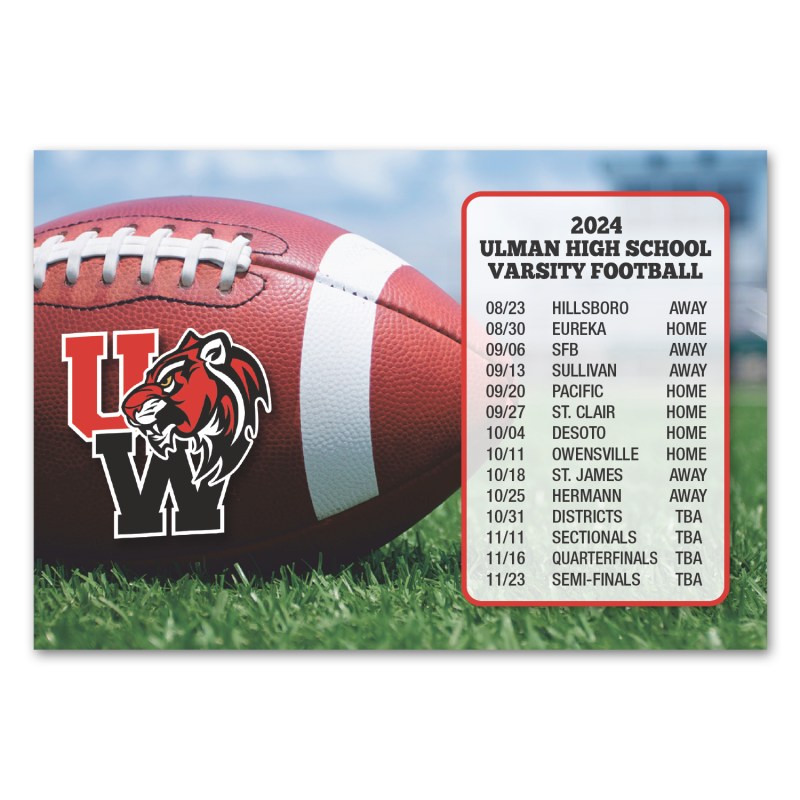 Schedule Magnet 4 x 5-7/8 1 Schedule Magnet 4 x 5-7/8 1