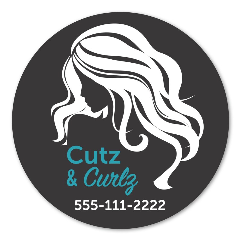 2.5" Circle Perm Standard Label 1 2.5" Circle Perm Standard Label 1