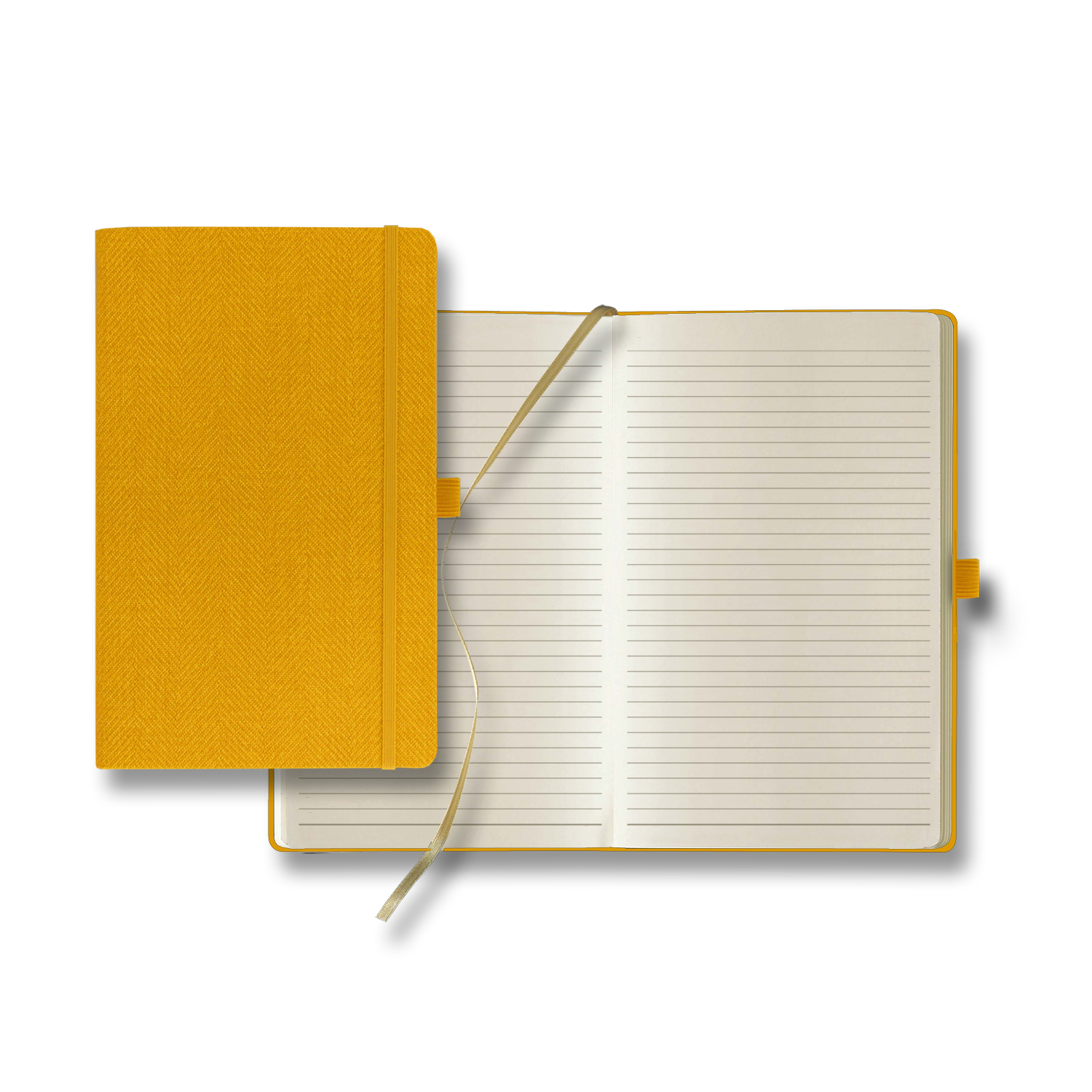 Castelli Montana Medio Lined Ivory Page Journal 1