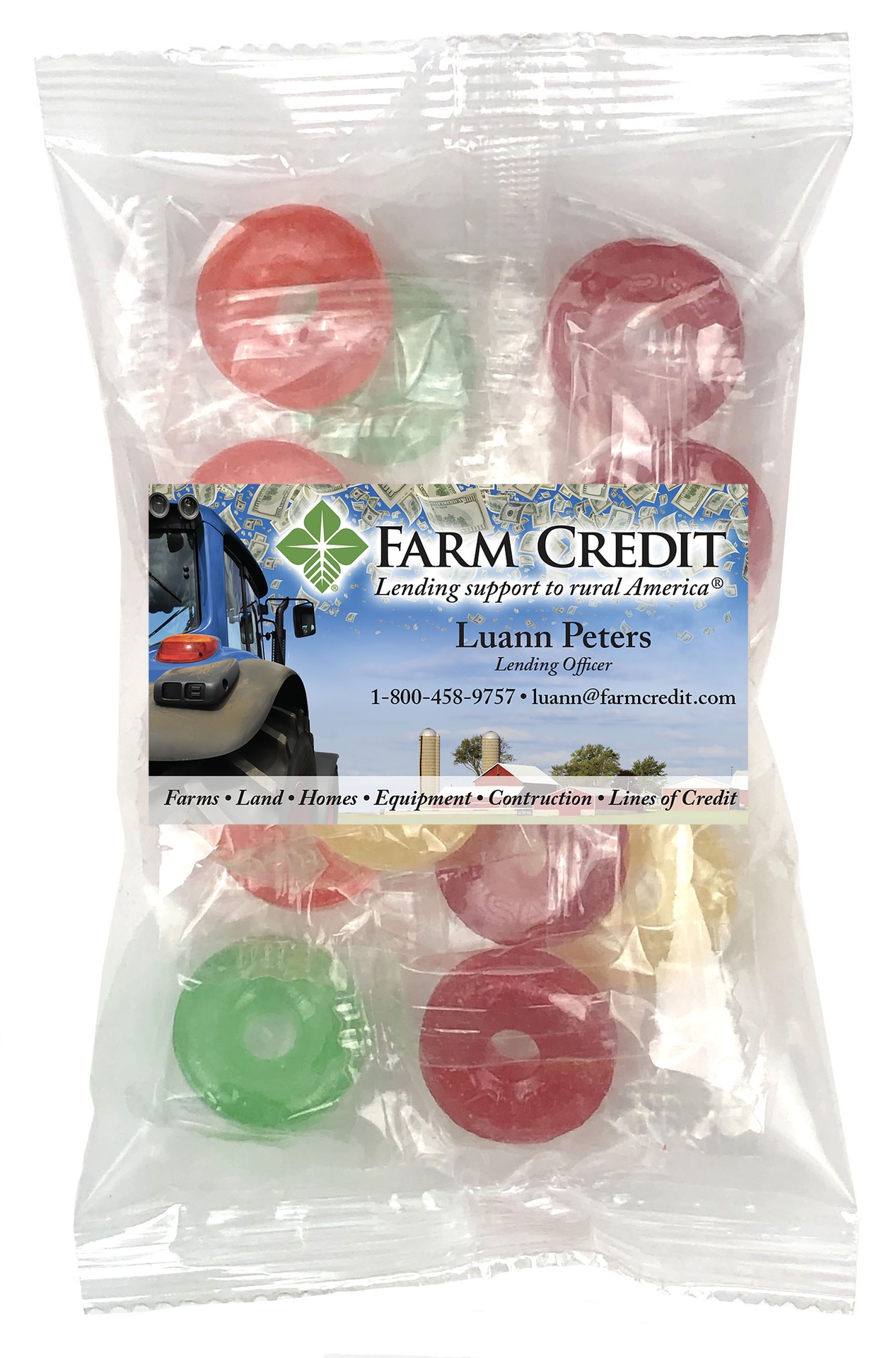 Small Snack Bag with Rectangle Magnet Premium Fill 1