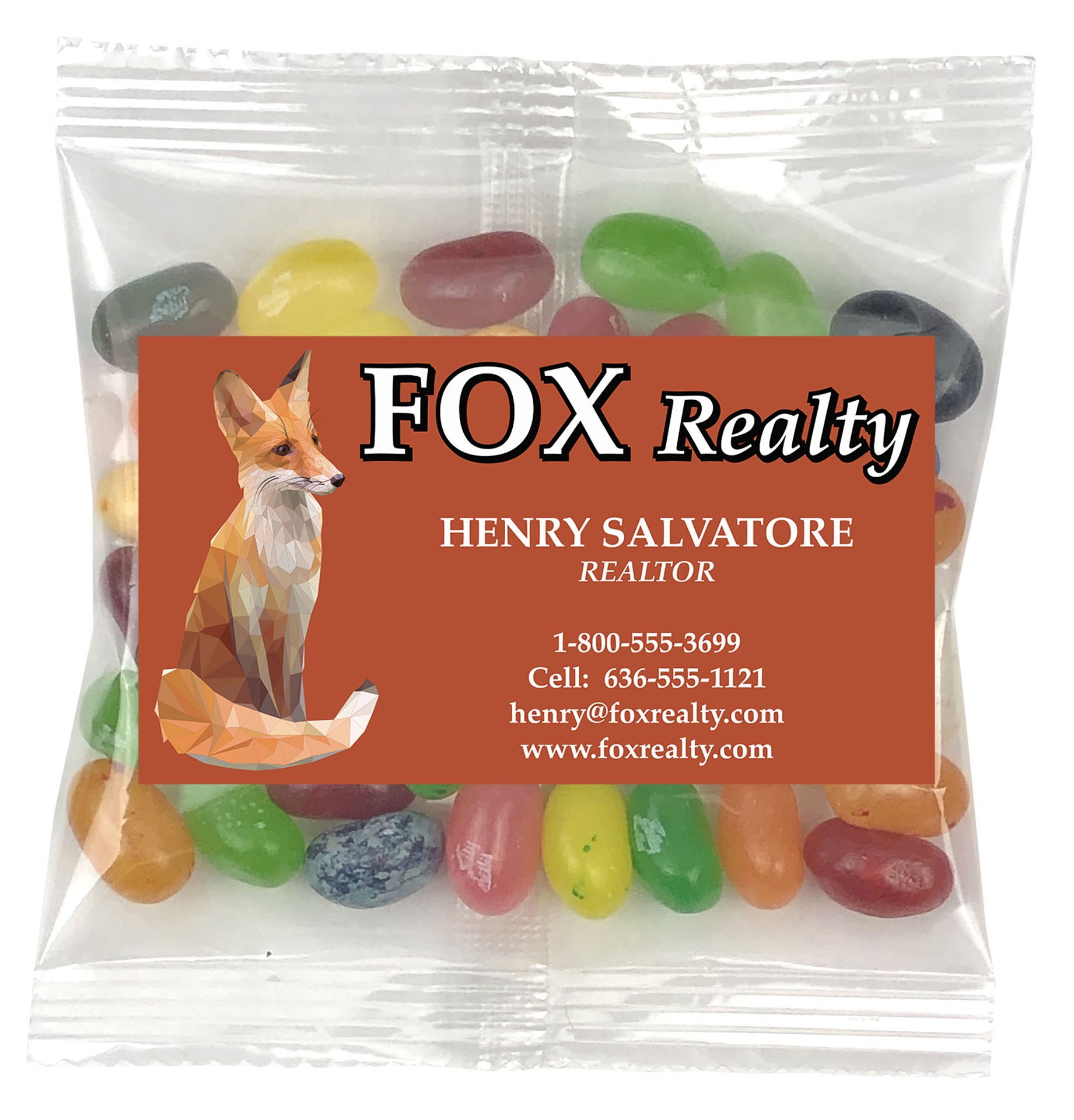 Small Snack Bag with Rectangle Magnet Premium Fill 1