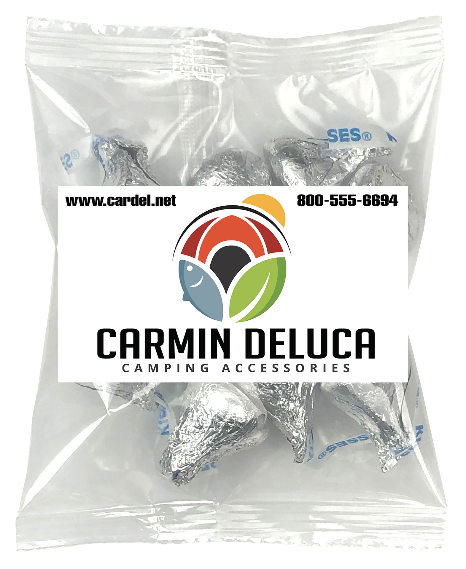 Small Snack Bag with Rectangle Magnet Premium Fill 1
