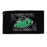 Tour Pro Golf Towel - Black Tour Pro Golf Towel - Black