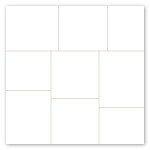 Square Magnet w/ 8 Message Magnets 2 Square Magnet w/ 8 Message Magnets 2