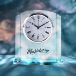 Arch Glass Desk Clock - Additional Image Arch Glass Desk Clock - Additional Image