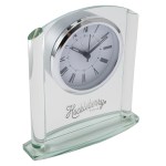 Arch Glass Desk Clock - Additional Image Arch Glass Desk Clock - Additional Image