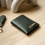 Trifold Wallet - Front Only - Black 1 Trifold Wallet - Front Only - Black 1