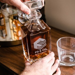 Decanter - Front Only - 2 Glasses 1 Decanter - Front Only - 2 Glasses 1