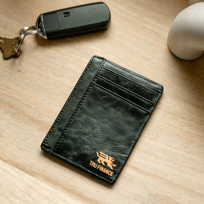 Front Pocket Wallet - Black 1 Front Pocket Wallet - Black 1