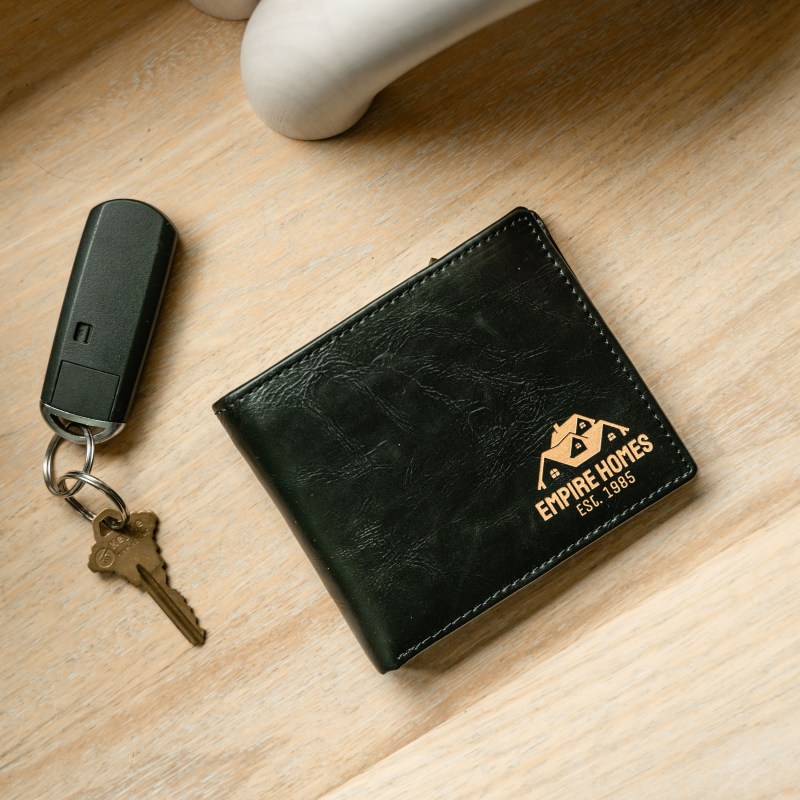 Bifold Wallet - Front Only - Black 1 Bifold Wallet - Front Only - Black 1