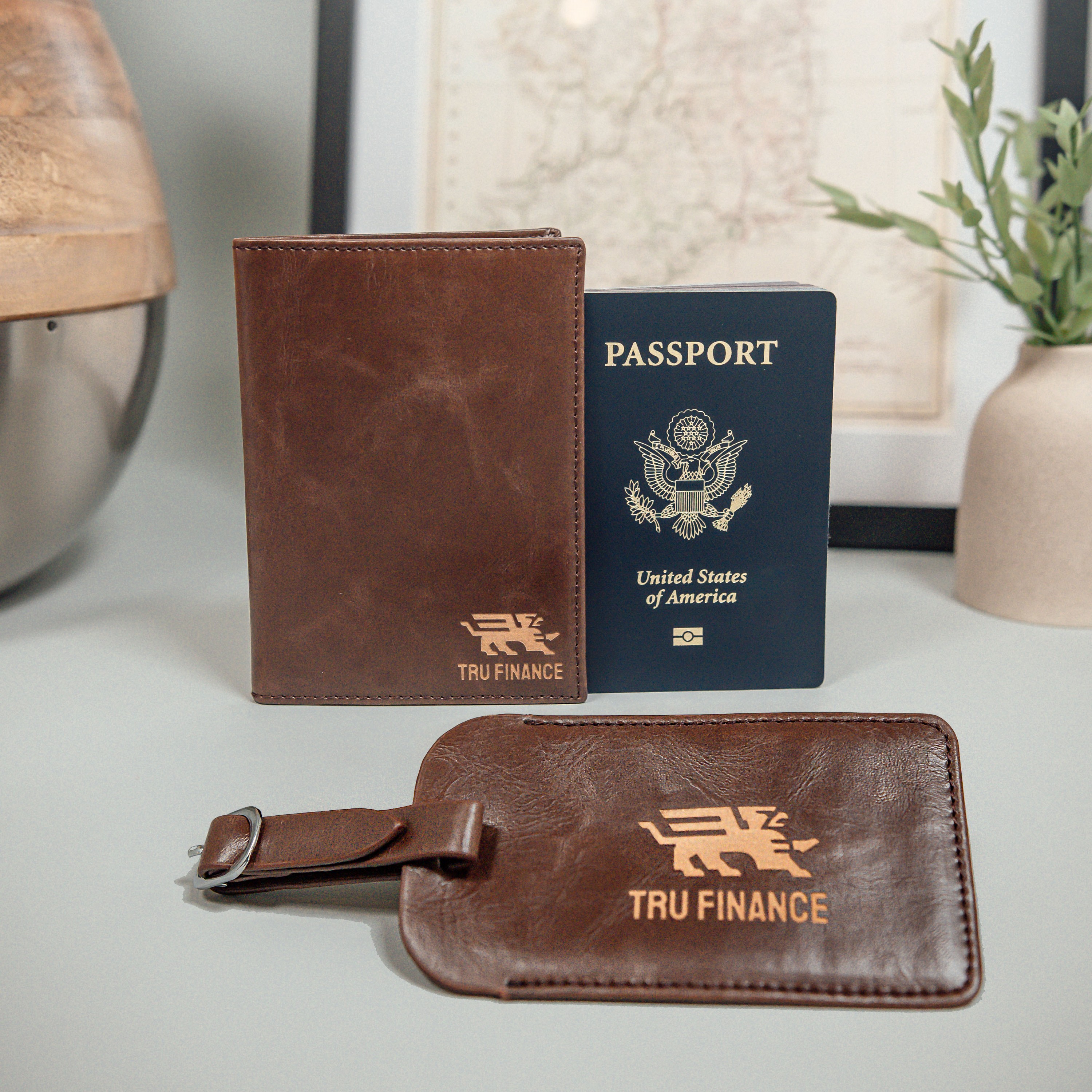 Travel Essentials Bundle - Brown 1 Travel Essentials Bundle - Brown 1