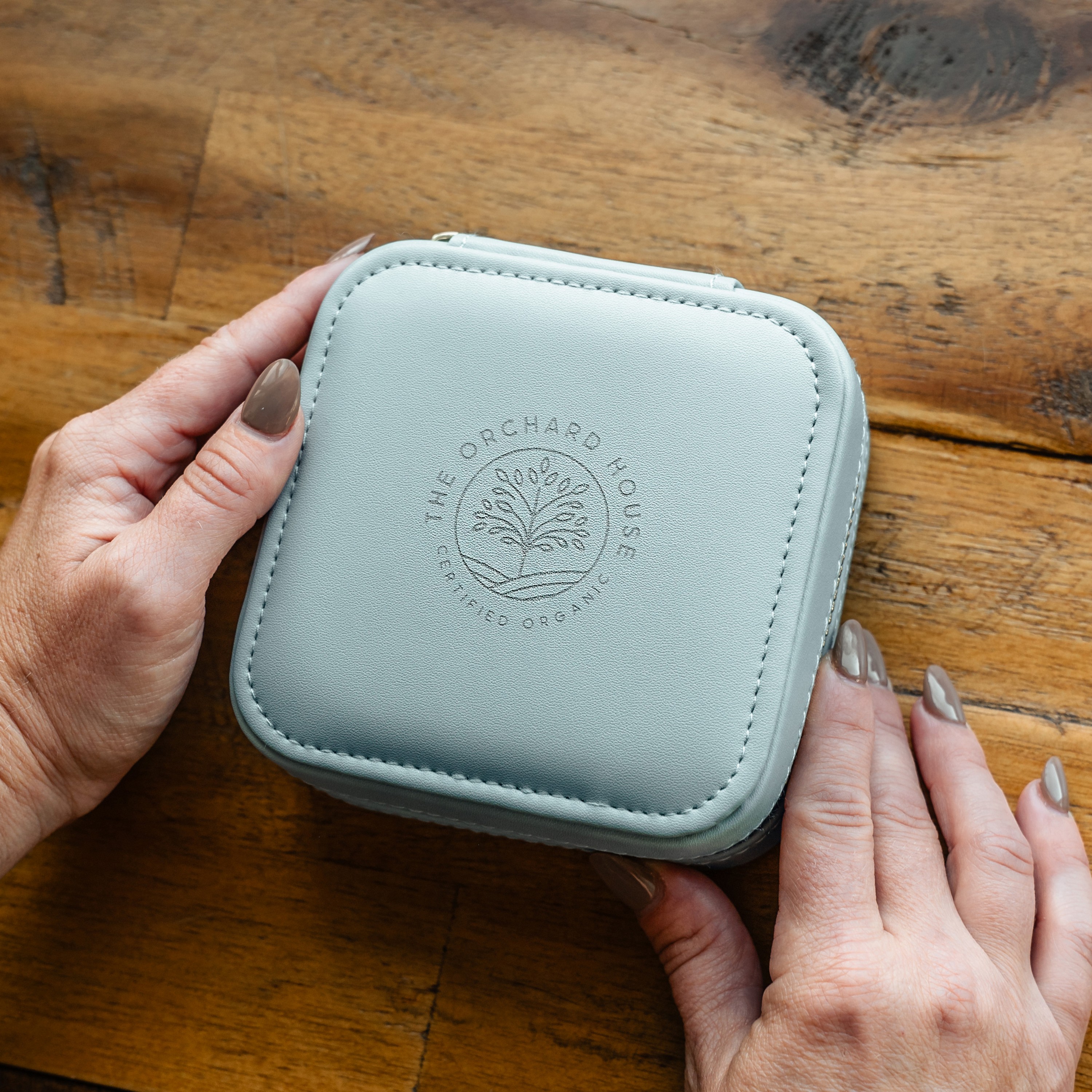 Eco-Deluxe Jewelry Case - Sage 1 Eco-Deluxe Jewelry Case - Sage 1