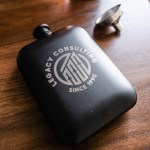 Hip Flask - Front Only 1 Hip Flask - Front Only 1