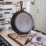 Cast Iron Skillet w/ Display Stand - 12" 1 Cast Iron Skillet w/ Display Stand - 12" 1