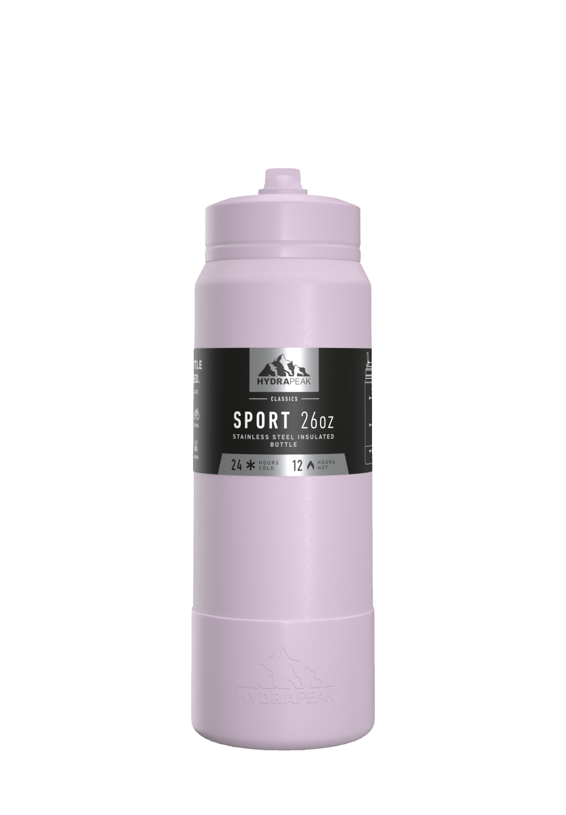 Hydrapeak Sport Boot Straw Cap 26 Oz. Water Bottle 1