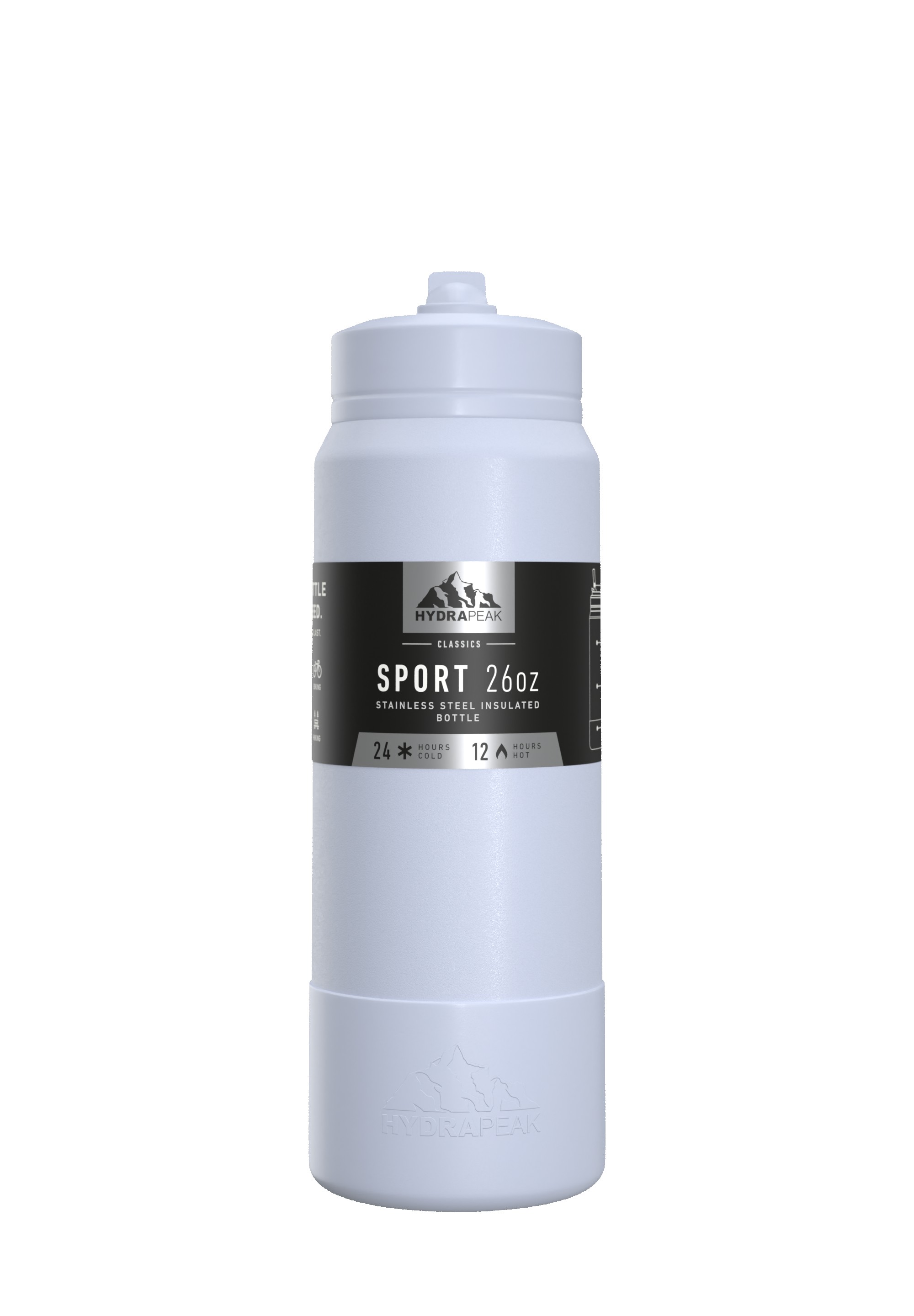 Hydrapeak Sport Boot Straw Cap 26 Oz. Water Bottle 1