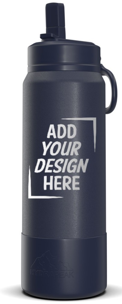 Hydrapeak Sport Boot Straw Cap 26 Oz. Water Bottle 1