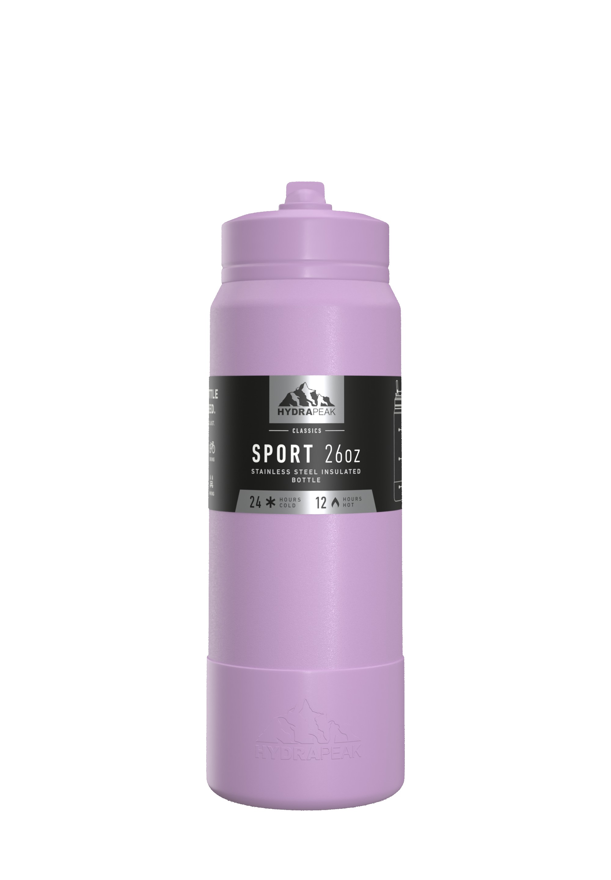 Hydrapeak Sport Boot Straw Cap 26 Oz. Water Bottle 1