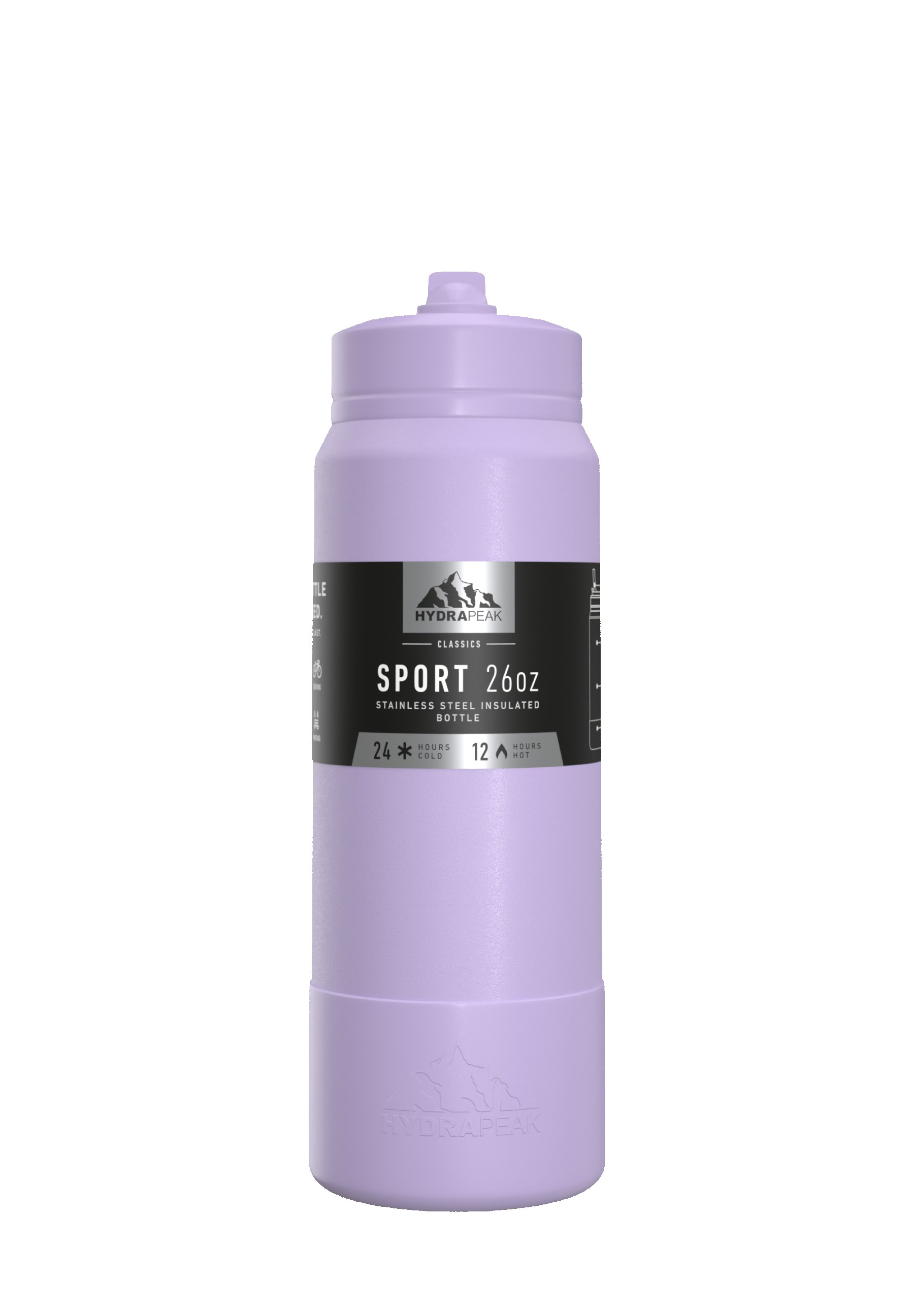 Hydrapeak Sport Boot Straw Cap 26 Oz. Water Bottle 1