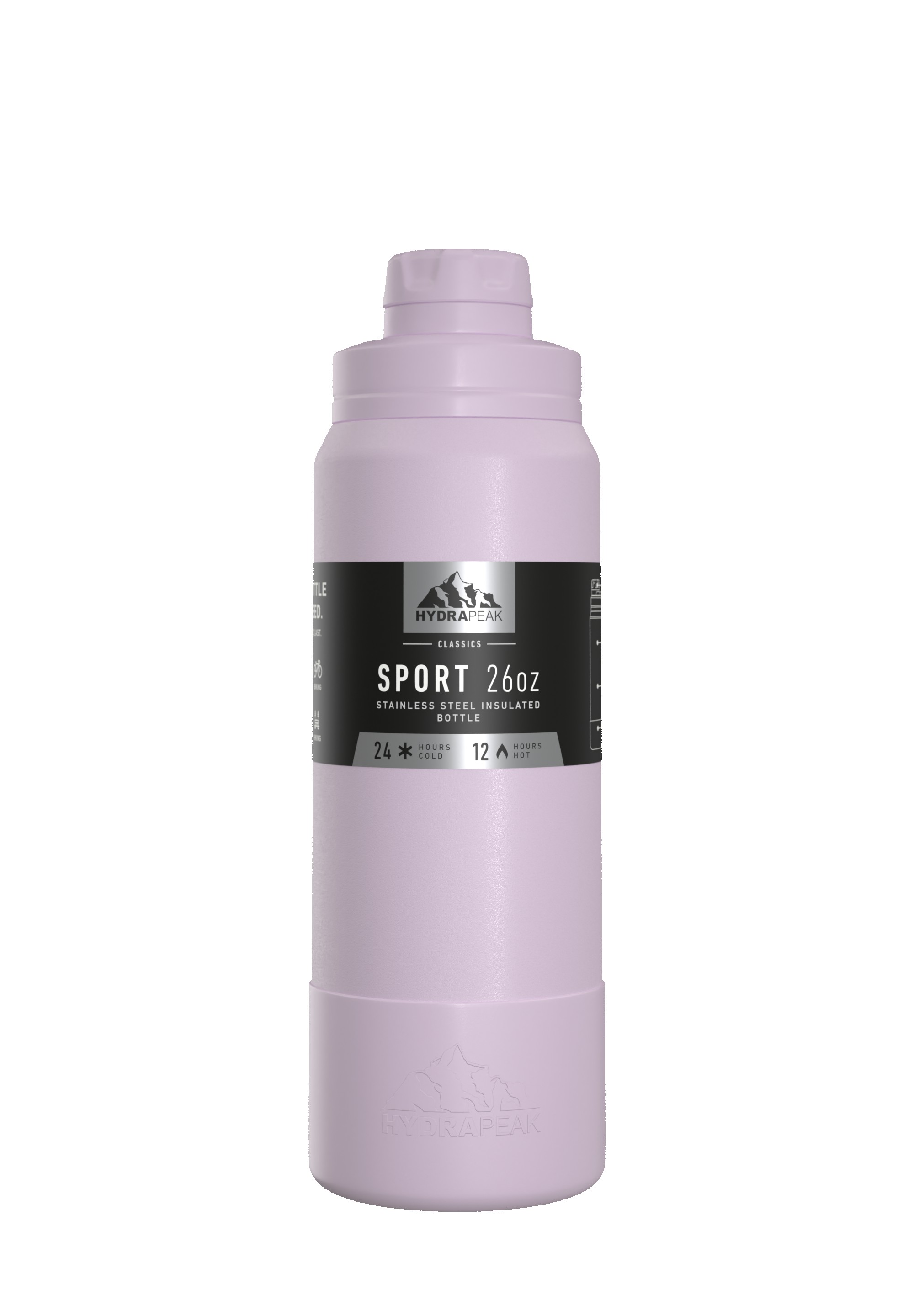 Hydrapeak Sport Boot Chug Cap 26 Oz. Water Bottle 1