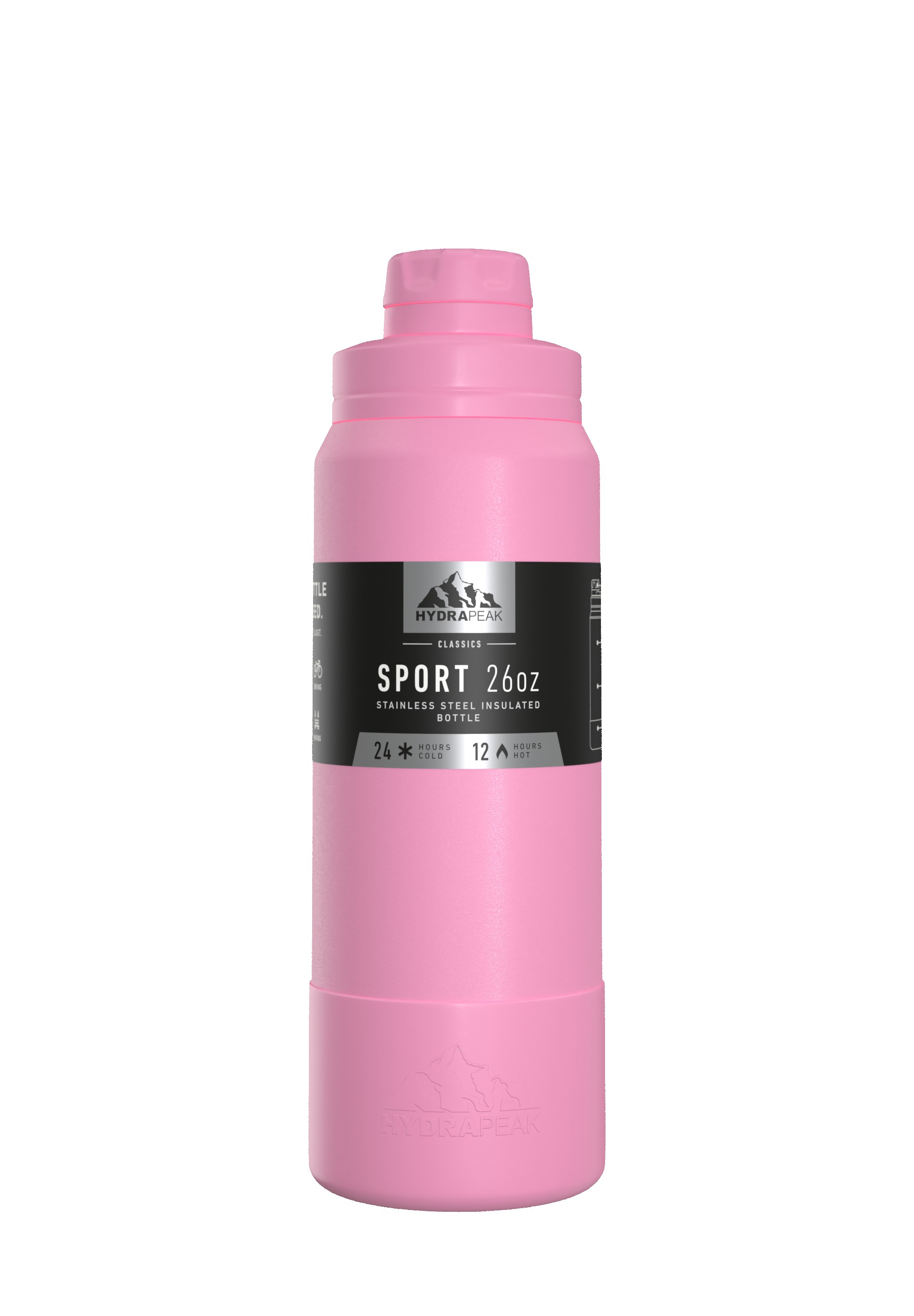 Hydrapeak Sport Boot Chug Cap 26 Oz. Water Bottle 1