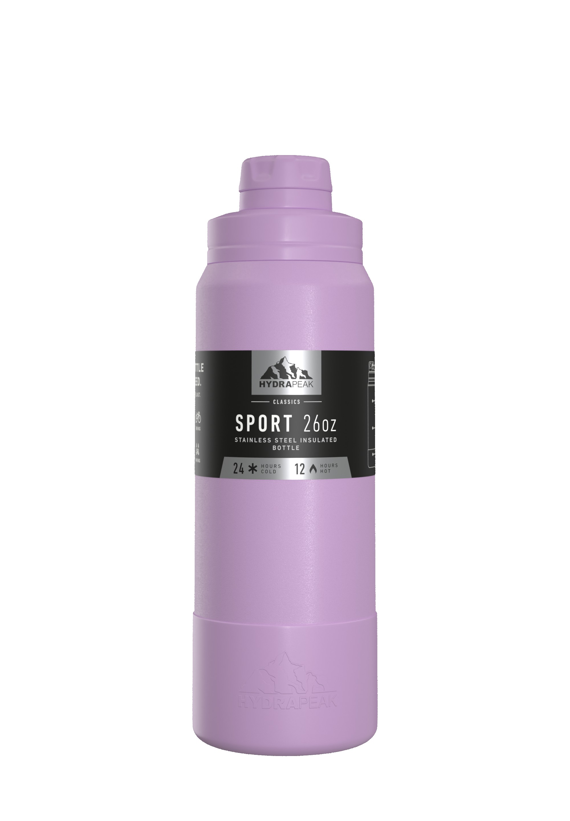 Hydrapeak Sport Boot Chug Cap 26 Oz. Water Bottle 1