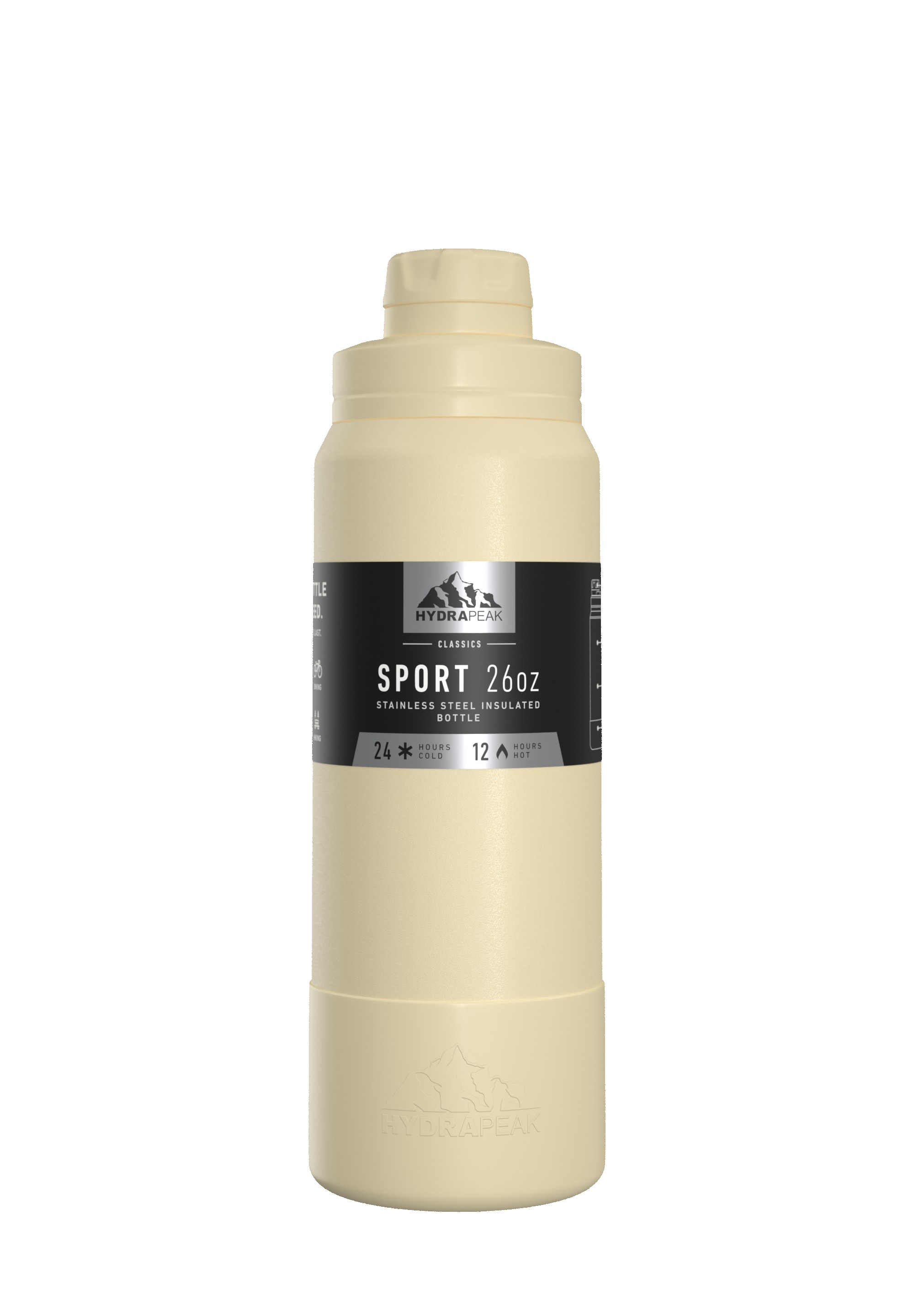 Hydrapeak Sport Boot Chug Cap 26 Oz. Water Bottle 1