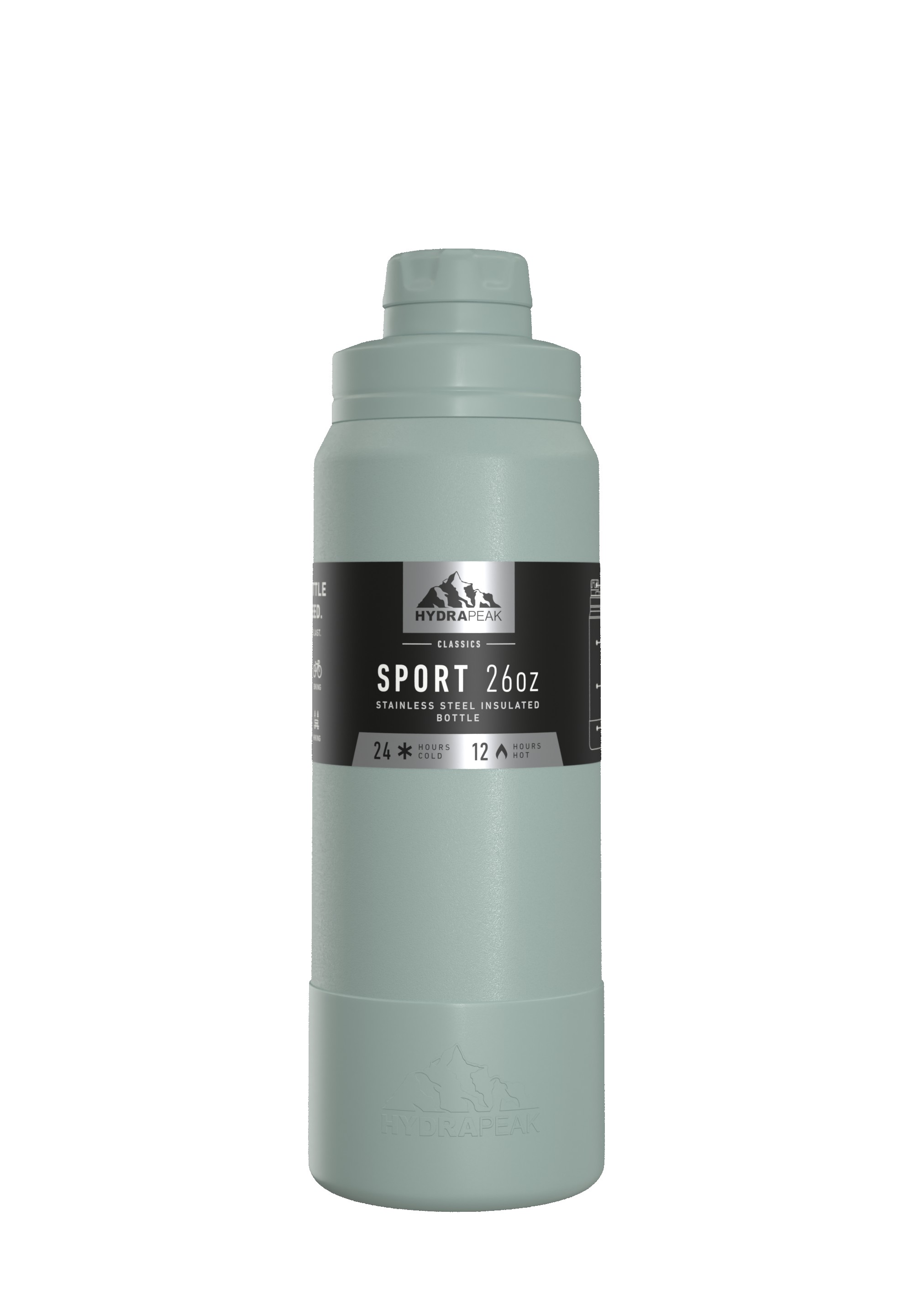 Hydrapeak Sport Boot Chug Cap 26 Oz. Water Bottle 1