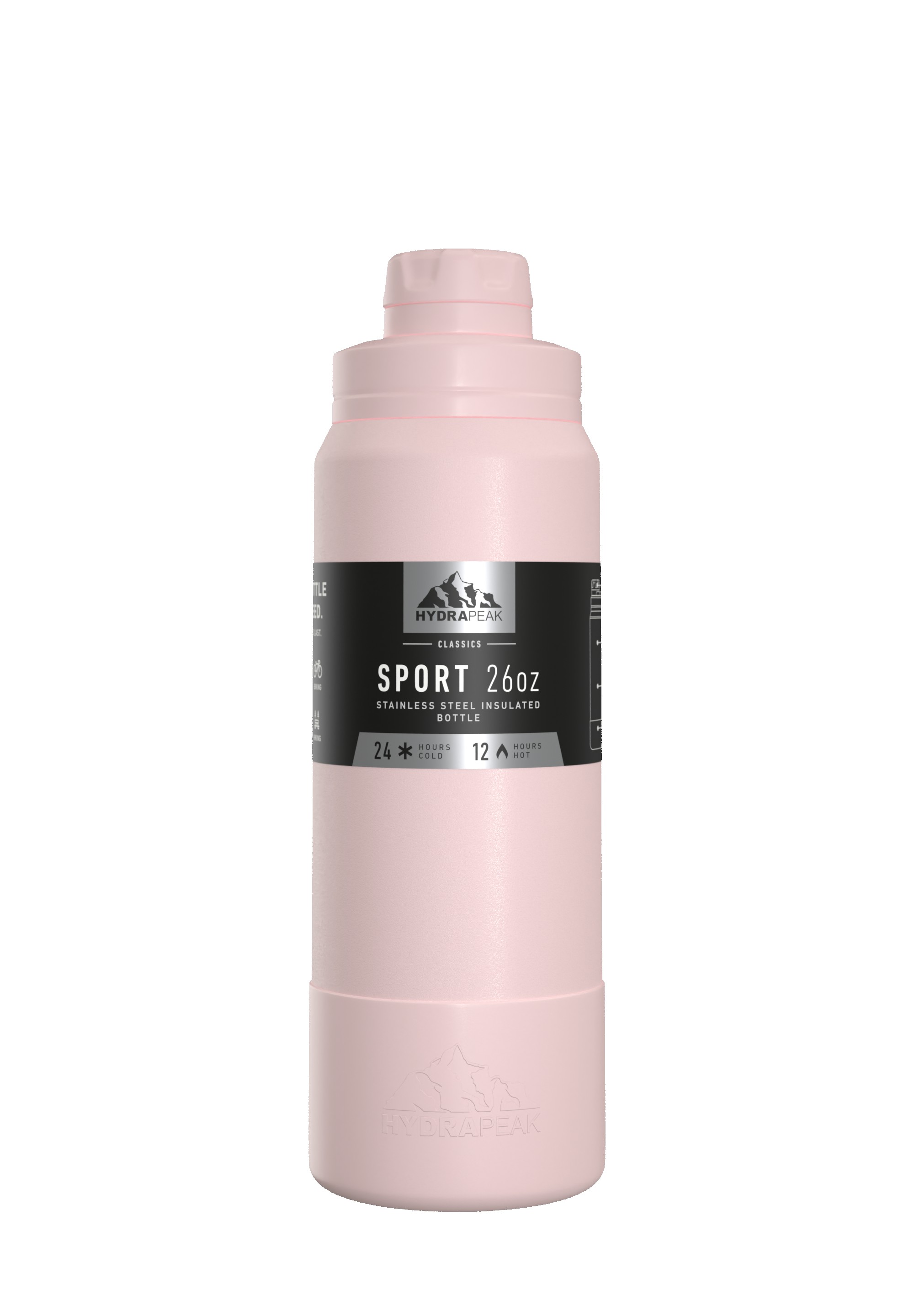 Hydrapeak Sport Boot Chug Cap 26 Oz. Water Bottle 1